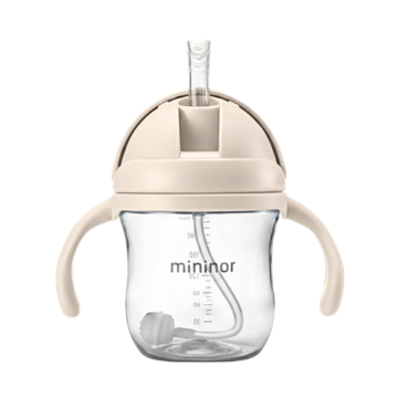Straw Bottle Tritan 220ml Cloudy Morning