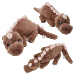 Dino World - Plush Dino Lying Brown 50 cm (414290)