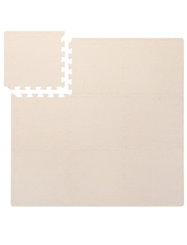 Aiva Foam play mats square - soft beige