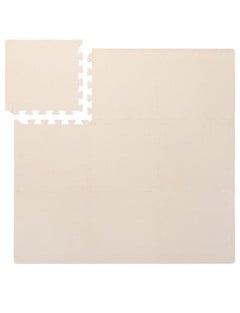 Aiva Foam play mats square - soft beige