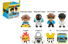 Caylus vs Foltyn - Mystery Aura Mini Figures 8cm Blind Box CDU (206000)