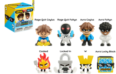Caylus vs Foltyn - Mystery Aura Mini Figures 8cm Blind Box CDU (206000)