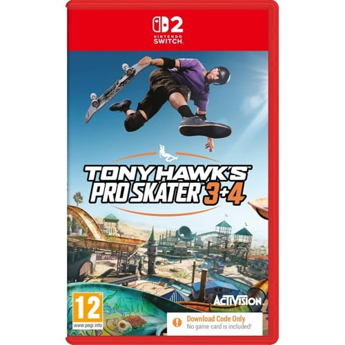 Tony Hawk's Pro Skater 3 + 4 (Code in Box)