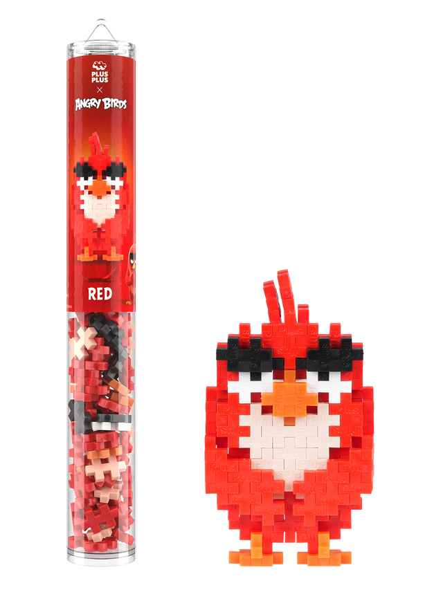 Plus-Plus – Angry Birds – Red – 110 stuks