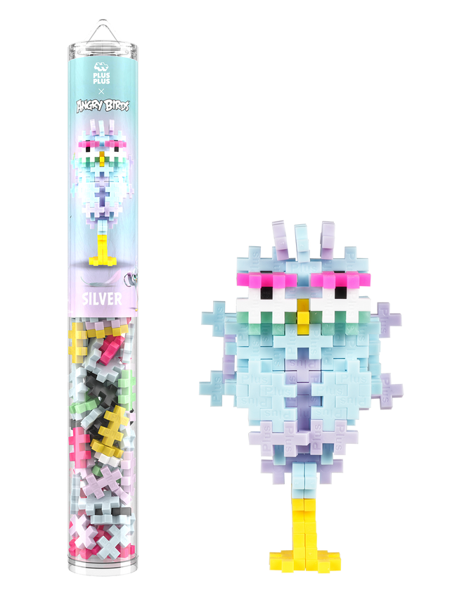 Plus-Plus – Angry Birds – Silver – 110 kpl