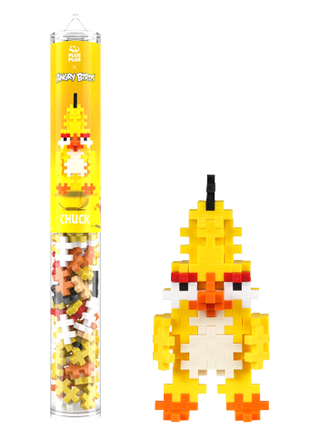 Plus-Plus – Angry Birds – Chuck – 110 stk.