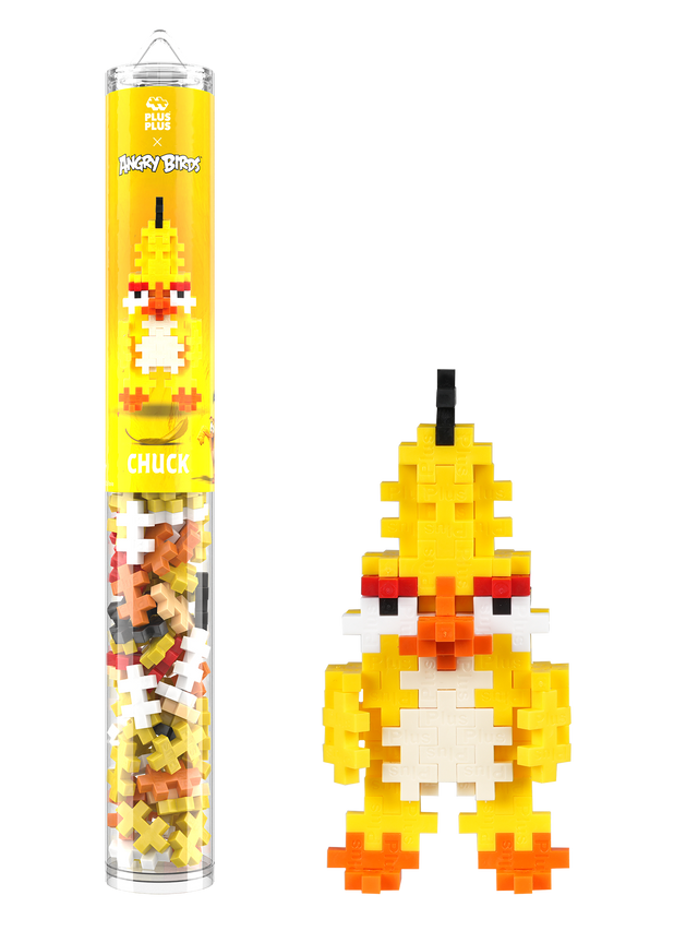 Plus-Plus – Angry Birds – Chuck – 110 stuks