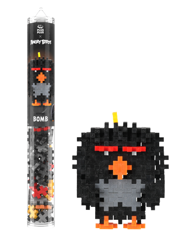 Plus-Plus – Angry Birds – Bomb – 110 stk.