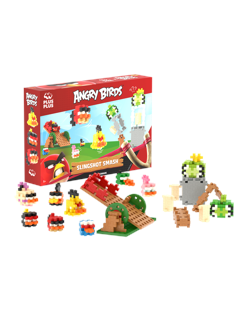 Plus-Plus – Angry Birds Slingshot Smash – 300 Stück