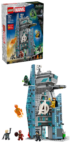 LEGO - Super Heroes - Avengers: Doomsday Nowa Wieża Avengersów (76352)