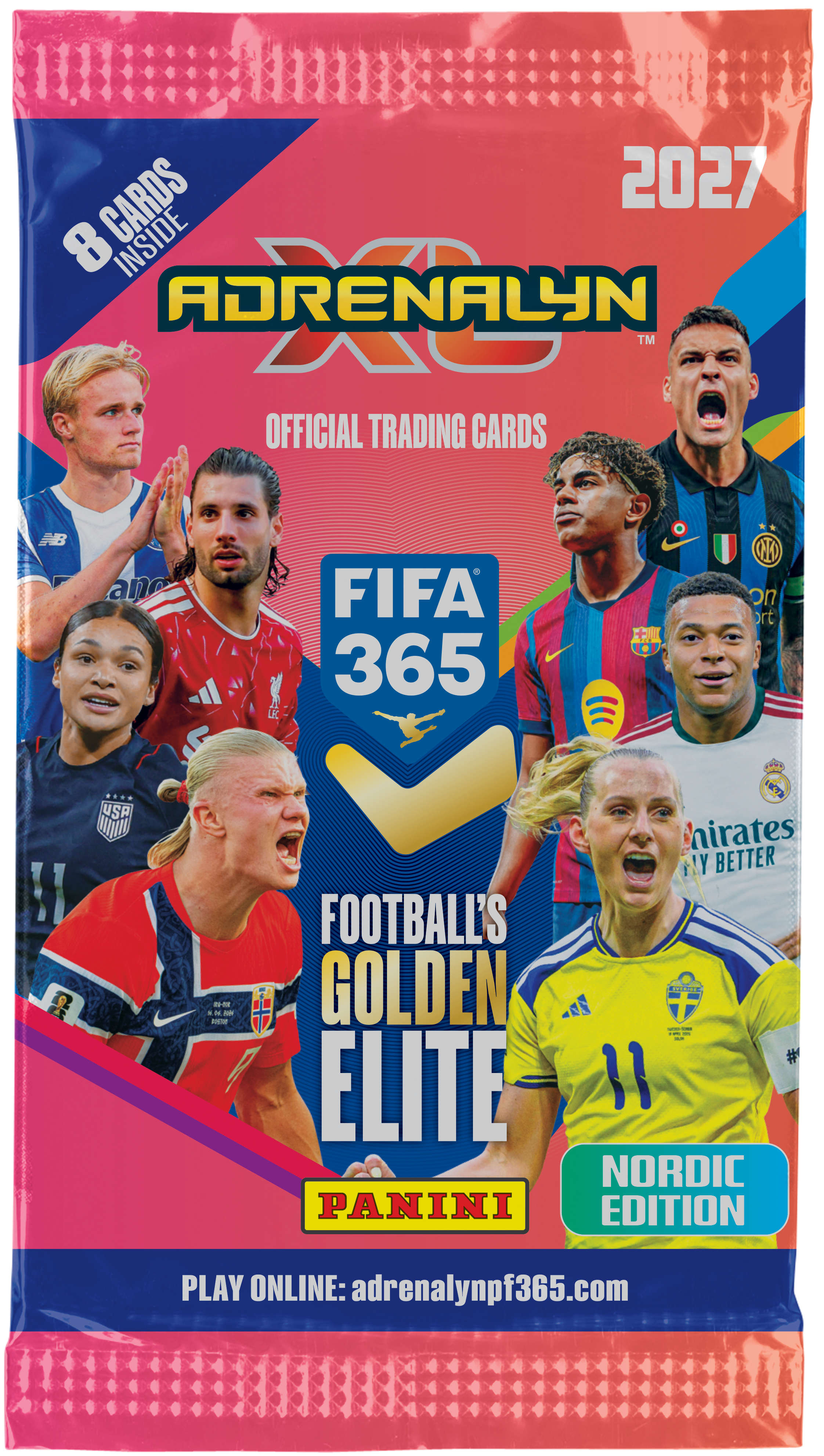 Panini - Adrenalyn XL: FIFA 365 2027 Nordic Edition - Booster Pack (PAN3714)