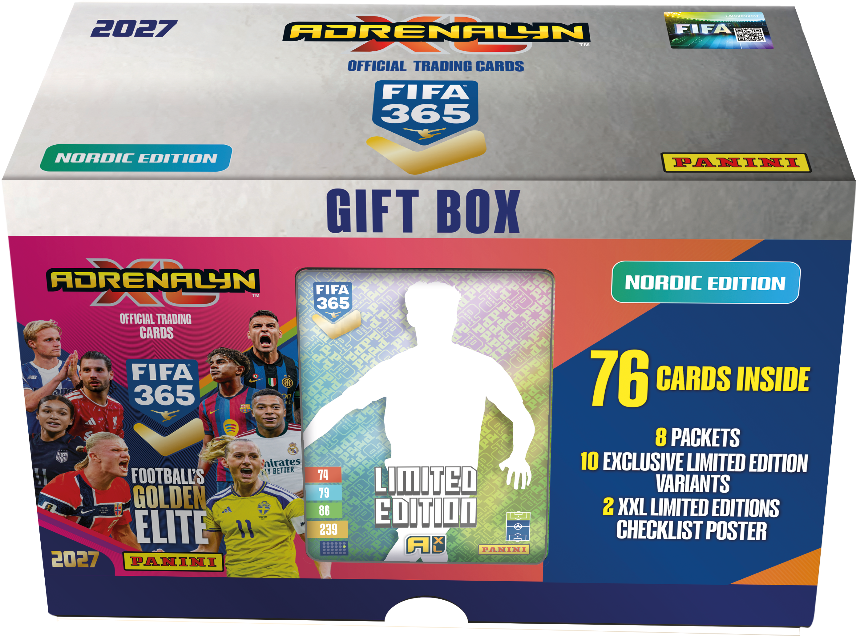 Panini - Adrenalyn XL: FIFA 365 2027 Nordic Edition - Giftbox (PAN3716)