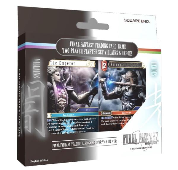 Final Fantasy TCG Versus Decks Heroes & Villains