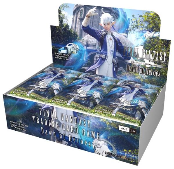 Final Fantasy TCG: Opus 20 Dawn of Heroes Booster display box