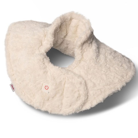 Beurer HK 165 - Kabelloser Gewichteter Wärmekragen - Creme