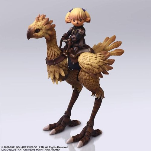 Final Fantasy XI Bring Arts Shantotto & Chocobo Action Figure Set