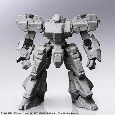 Front Mission Structure Arts 1/72 Scale Plastic Model Kit Series Vol.1 Light Gray Color Variant - D