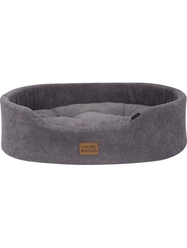 Nordic paws - Ovie Dog Bed - Charcoal Grey - L 70 x 56 cm.