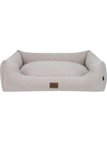 Nordic paws - Tiber Lux Dog Bed - Grey/Beige - XL 105 x 75 x 25 cm