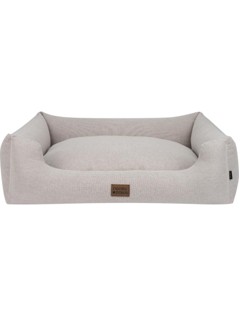 Nordic paws - Tiber Lux Dog Bed - Grey/Beige - XL 105 x 75 x 25 cm