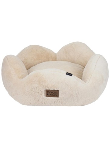Nordic paws - Flora Plush Dog Bed - Beige - S