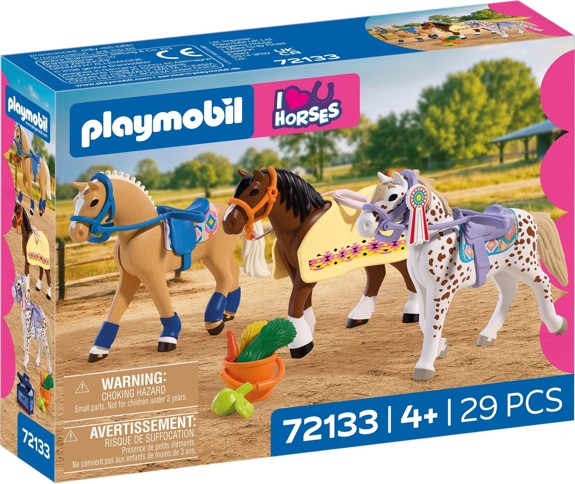 PLAYMOBIL - Three Horses for Collecting (72133)