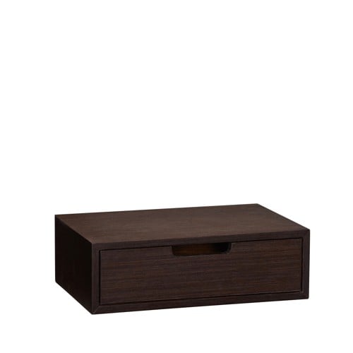 Hübsch - Hide Storage Box - Brown - 30x20xh10cm