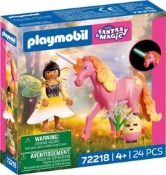 PLAYMOBIL - Unicorn Morning Dew with Fairy (72218)