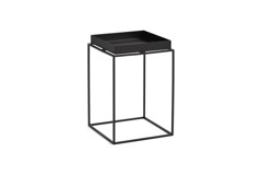 HAY - Tray Bord - Small High - 30x30x44 cm - Svart