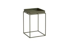 HAY - Tray Bord - Small High - 30x30x44 cm - Olivengrønn
