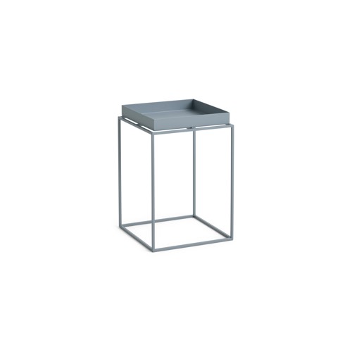 HAY - Tray Bord - Small High - 30x30x44 cm - Duvblå