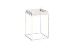 HAY - Tray Bord - Small High - 30x30x44 cm - Hvit