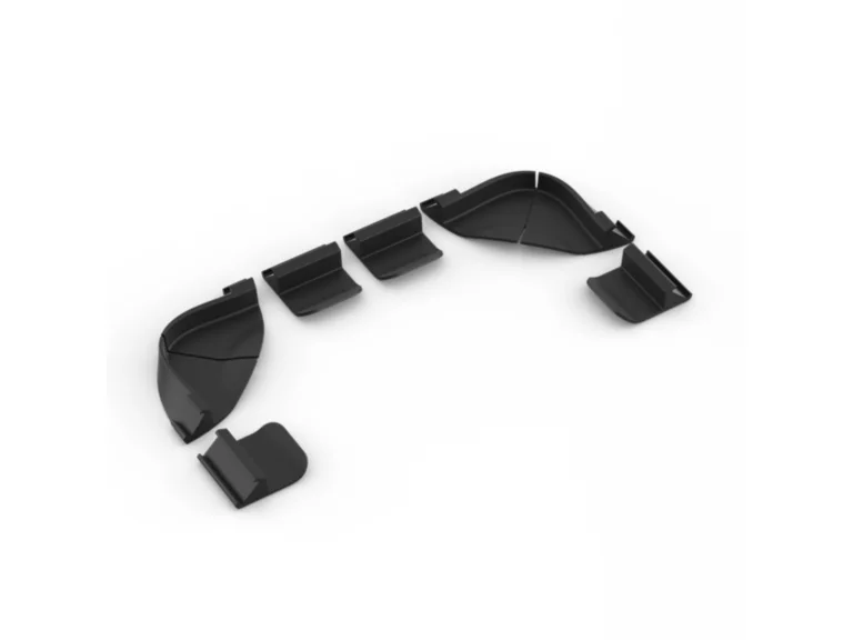 Philips Hue - Monteringsbraketter for Play Gradient LED-Strip - Svart