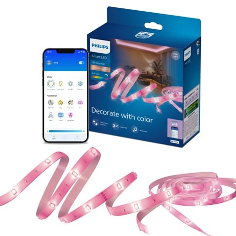 Philips Smart LED - Intelligent RGB LED-Remsa - 1,5m - Typ C - Connected by WiZ