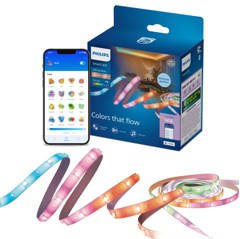 Philips Smart Led - Intelligent RGBIC LED-Remsa - 4m - Typ C - Connected by WiZ