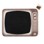 Kikkerland - TV Cat Scratcher - 40cm x 30cm x 50cm