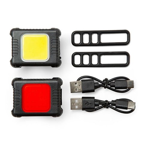 Kikkerland - Rechargeable Bike Lights - S/2