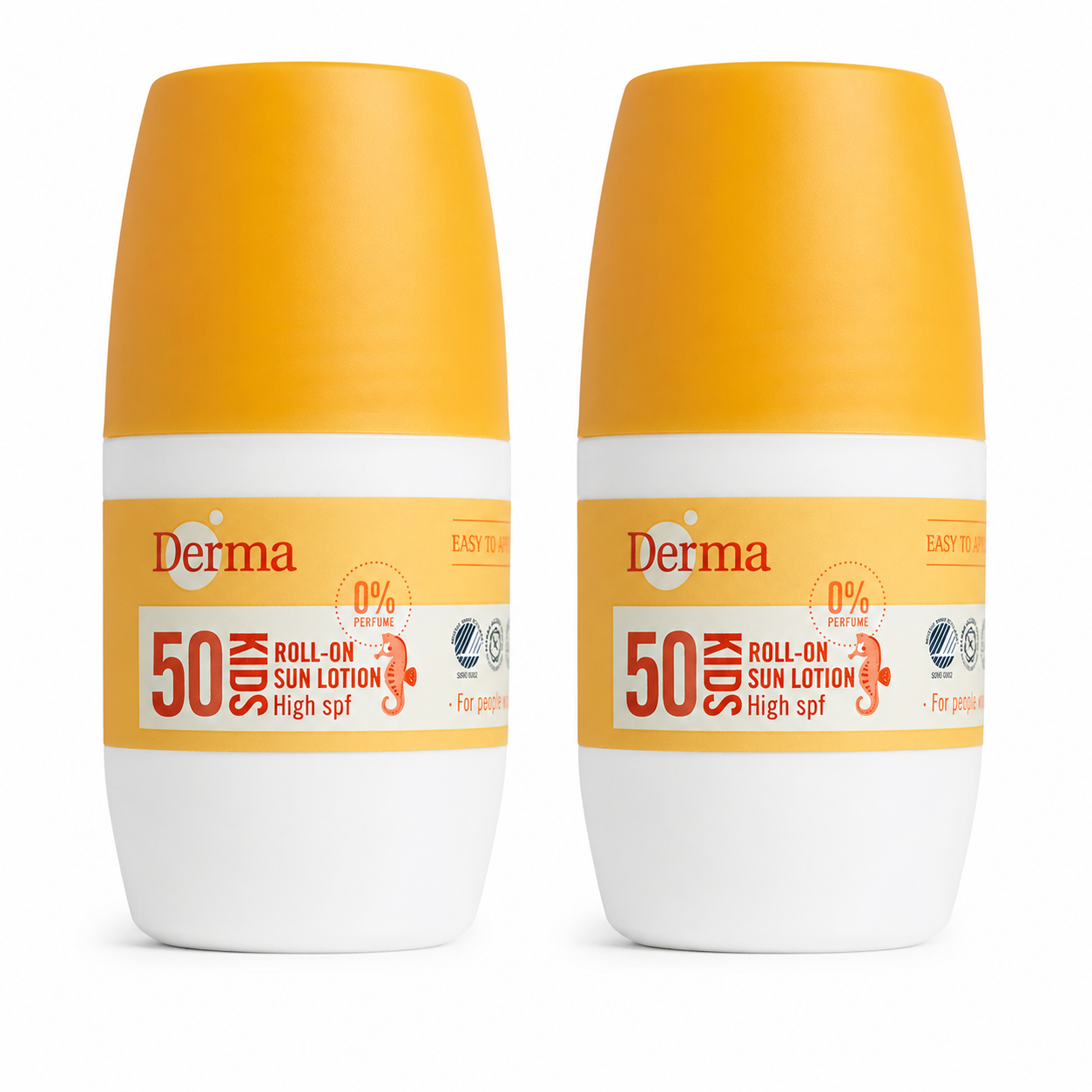 Derma - 2 x Kids Sun Roll-on SPF50 - 50 ml