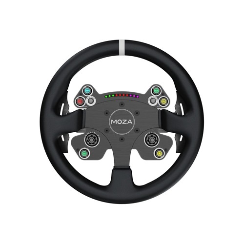 MOZA - CS V2P Steering Wheel - Black - 33 cm