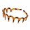 Gillian Jones - Zig Zag Headband - Brown/Black - 14 × 14 × 3.5 cm