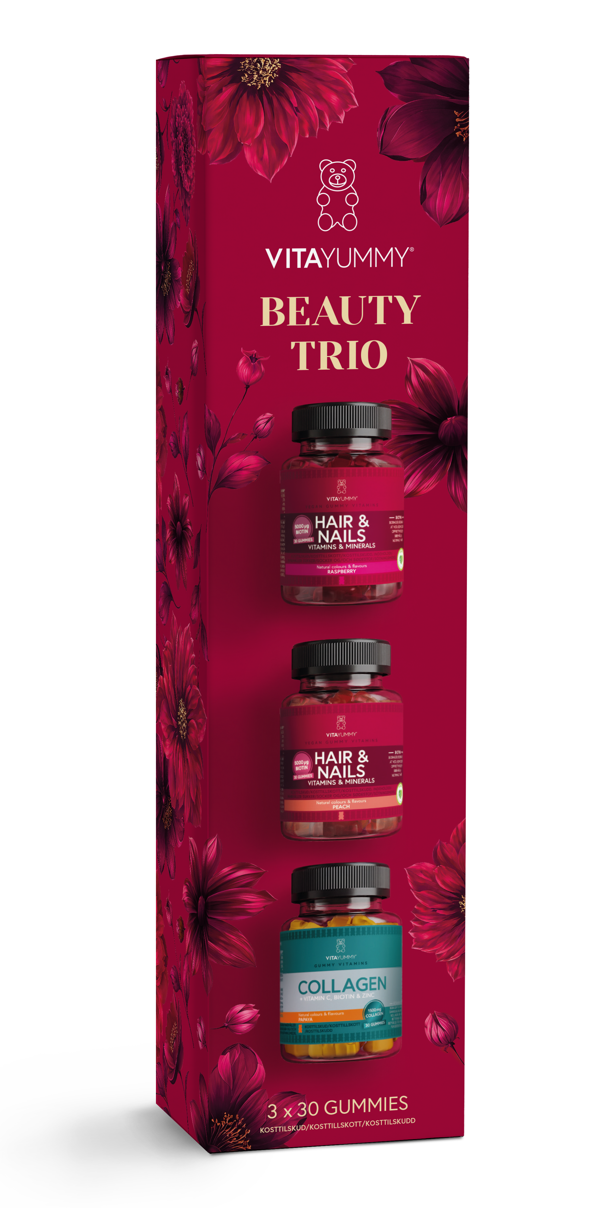 VitaYummy - Beauty Trio Giftbox - 3 x 30 pcs.