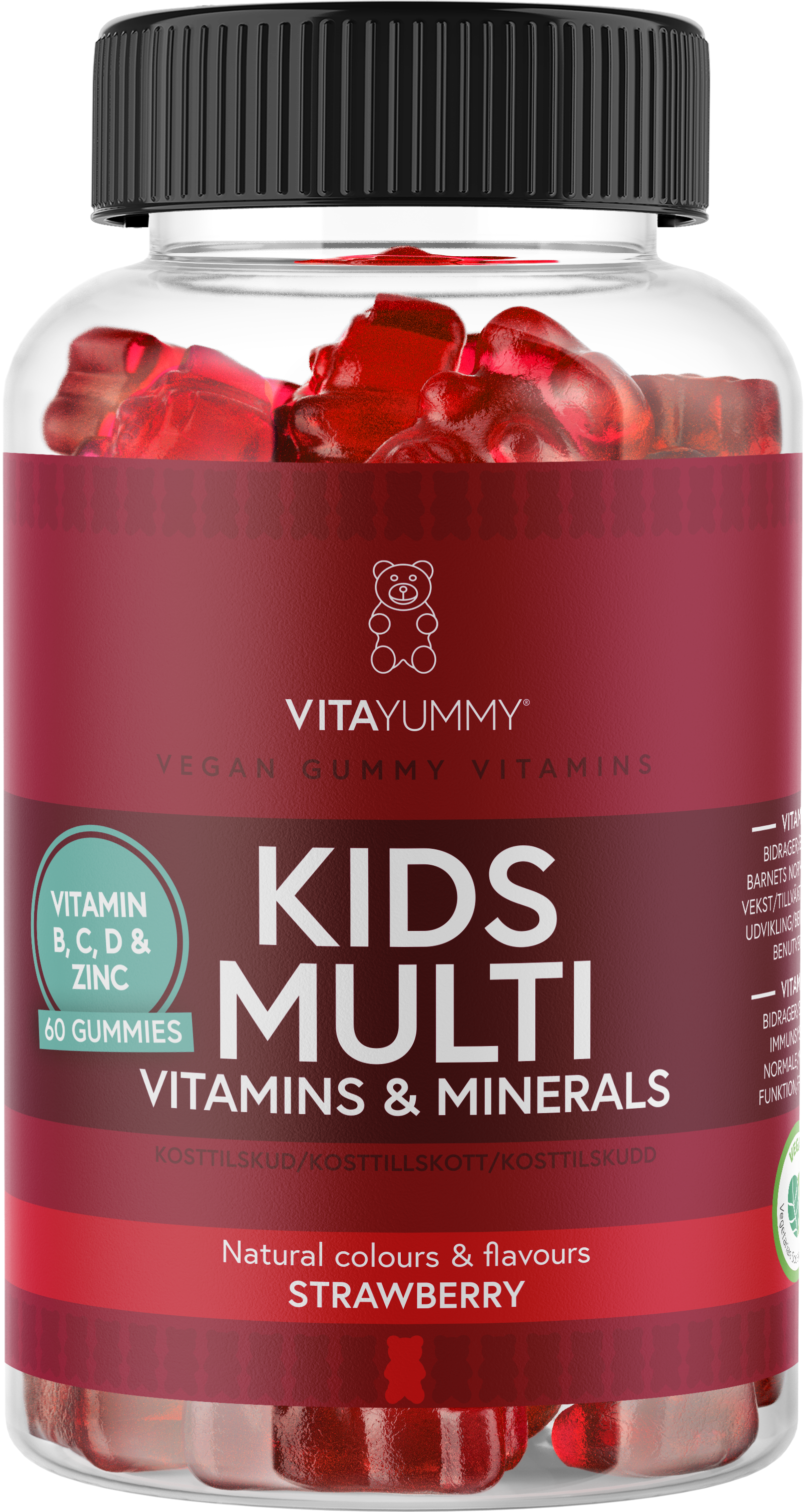 VitaYummy - Kids Multi (Strawberry) - 60 pcs.