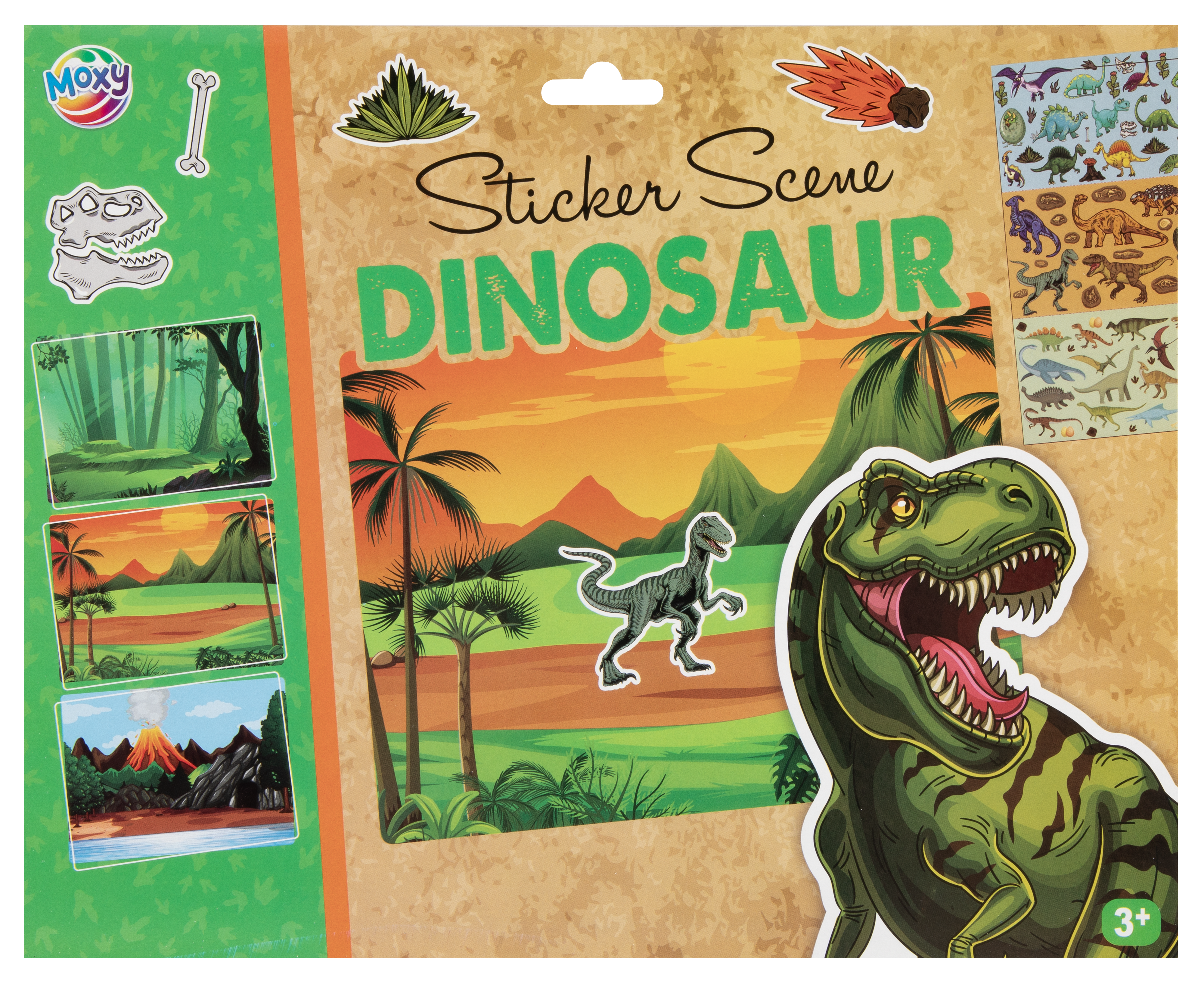 Moxy - Sticker Scenes - Dino