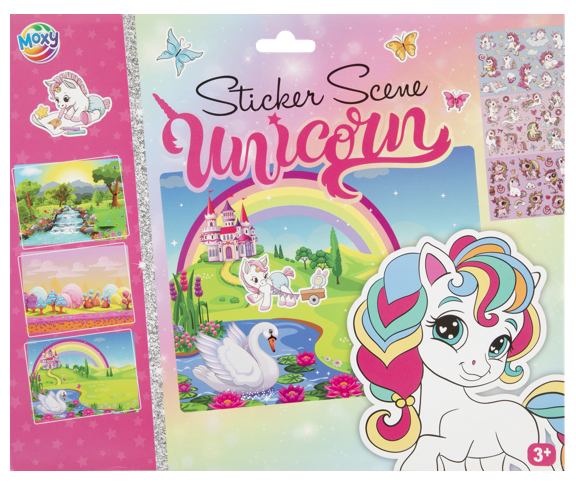Moxy - Sticker Scenes - Unicorn