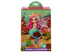 Moxy - Colouring & Stickerbook - Mermaid