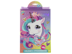 Moxy - Colouring & Stickerbook - Unicorn