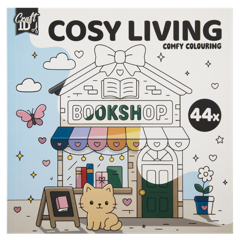 Craft ID - Colouring Book Cute & Comfy - Cosy Living
