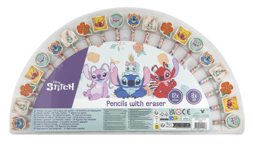 W&O - Stitch Pencil Set, 20 pcs (WO170006)