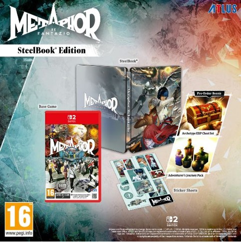 Metaphor: ReFantazio (Steelbook Edition)