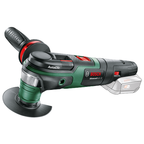 Bosch DIY - Batteridriven Multifunktionsverktyg 18V med AutoClic-system